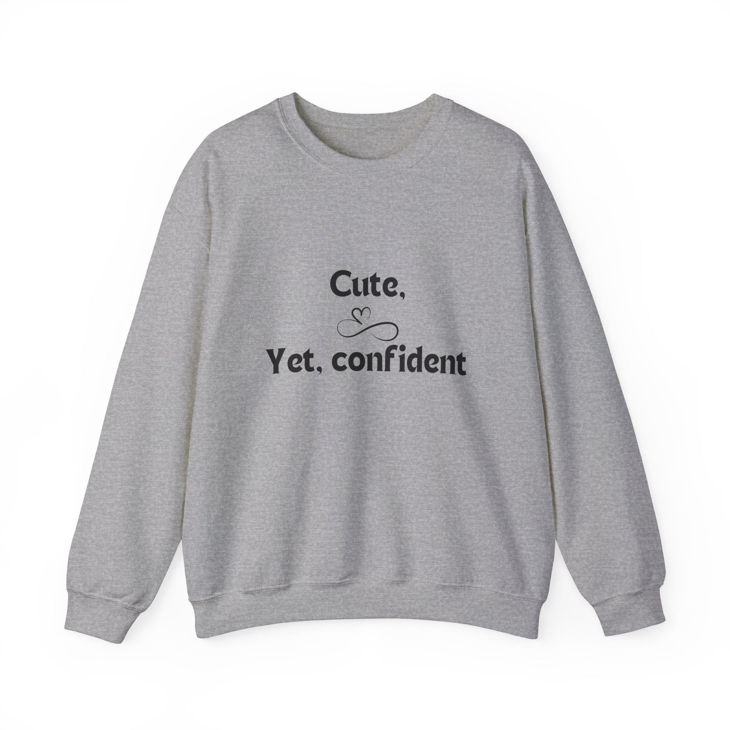 grey crew neck sweatshirt for women